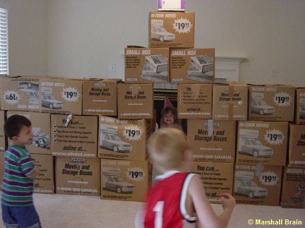 5 More Fun Ways to Reuse Moving Boxes