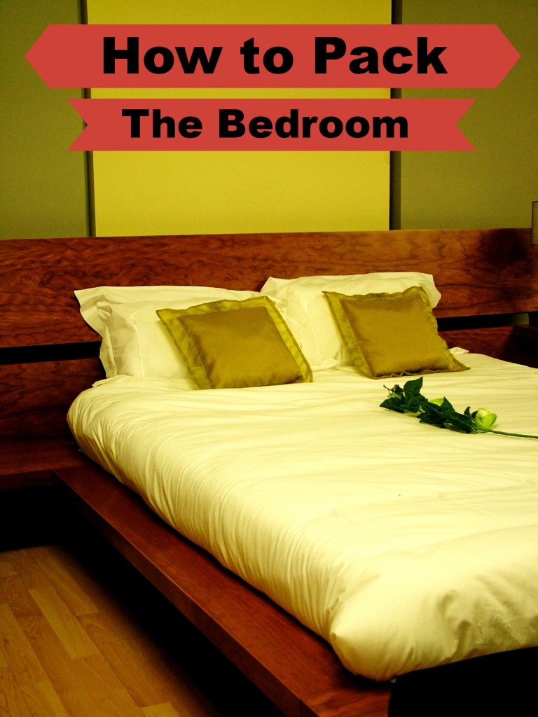 How to pack the bedroom