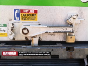 U-Haul Door Latch U-Haul Door Latch