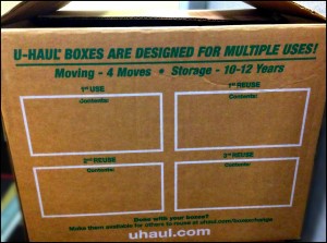 U-Haul Box Durability