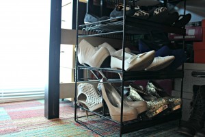 Shoe rack for your dorm