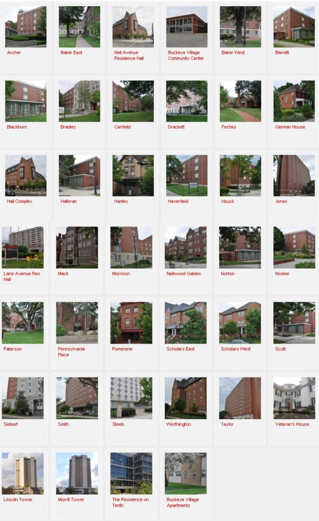 Ohio State University Dorms