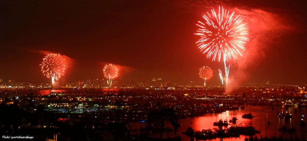 Big Bay Boom Fireworks Show San Diego
