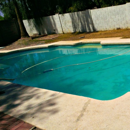 Moving into a House with a Pool