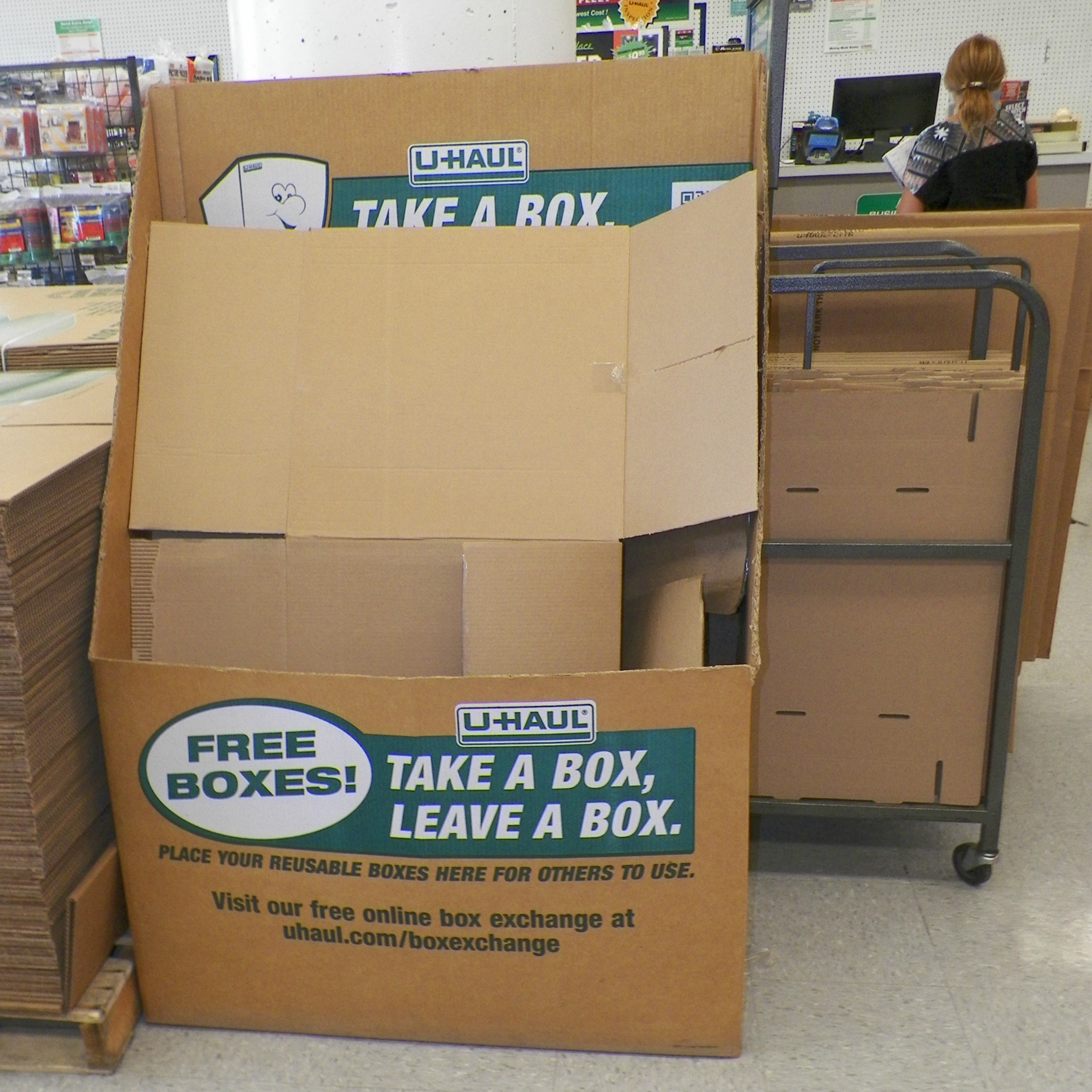 Reduce, Reuse, Recycle: Take A Box, Leave A Box