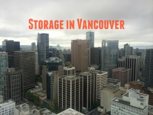 Storage in Vancouver