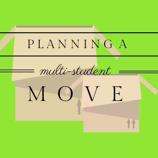 College Moving Tips: Multi-Student Move