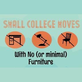 College Moving Tips: Small Moves with No Furniture