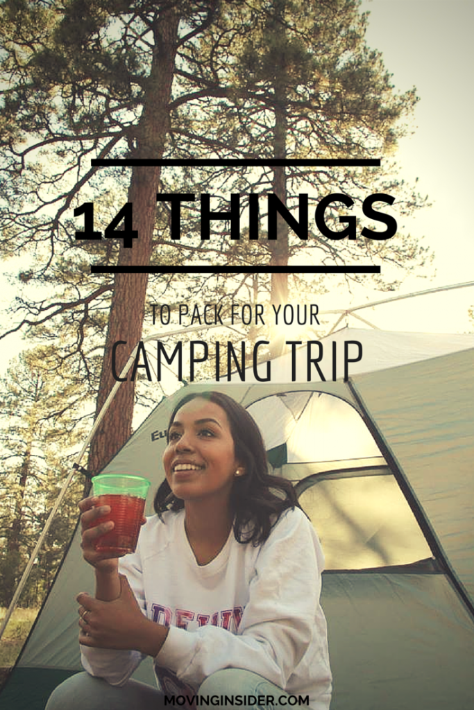 14 Things to Pack for your Next Camping Trip