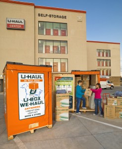 U-Box container for moving and storage - ship your bike