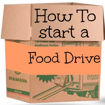 How to Start a Food Drive