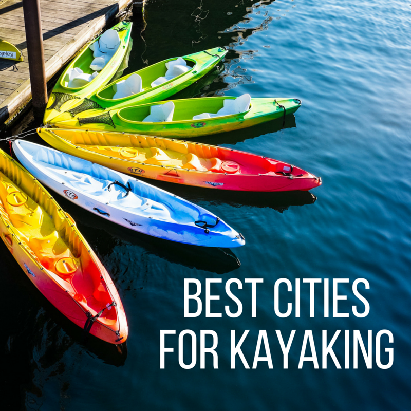 Top Cities for Kayaking