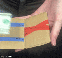 Magic Moving Tape Wallet
