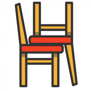 Chairs Stacked