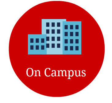 on campus