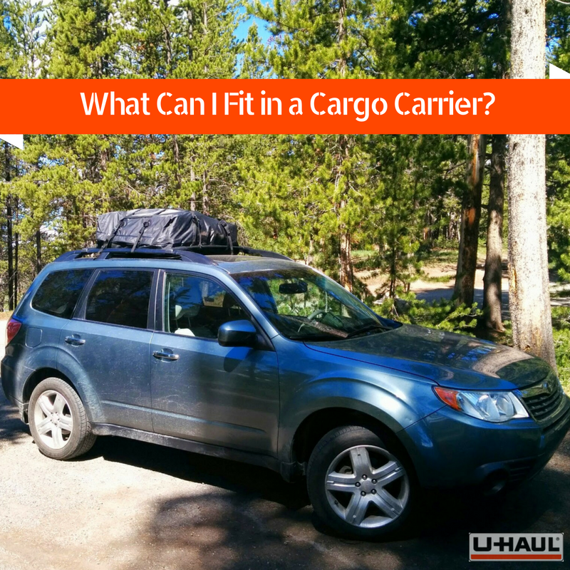 What Can I Fit in a Cargo Carrier?