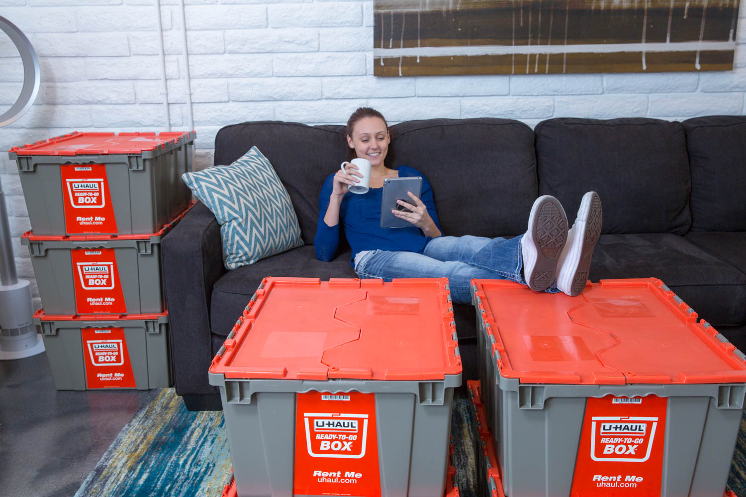 Renting store moving boxes