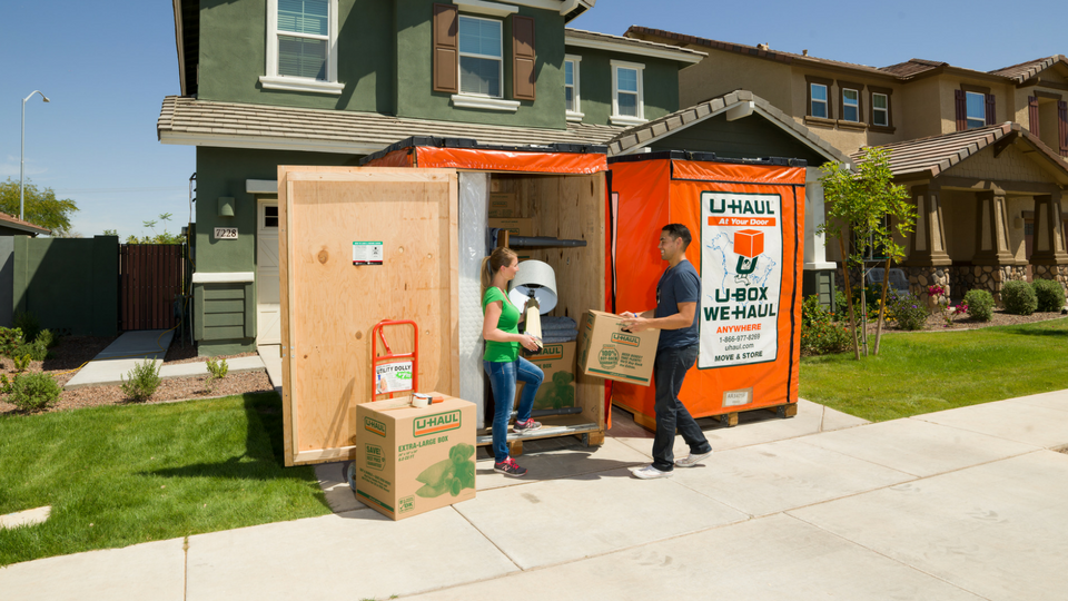 U-Haul Moving Boxes