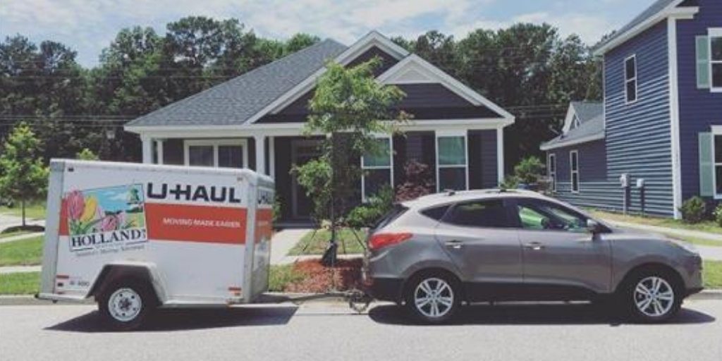 Uhaul car sales tow hitch