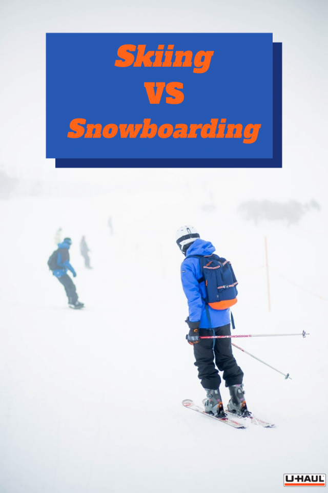 Skiing vs. Snowboarding Moving Insider