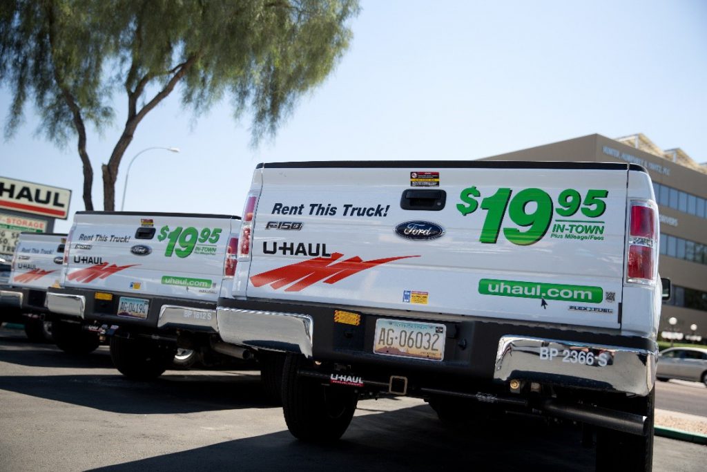 rent a uhaul pickup truck