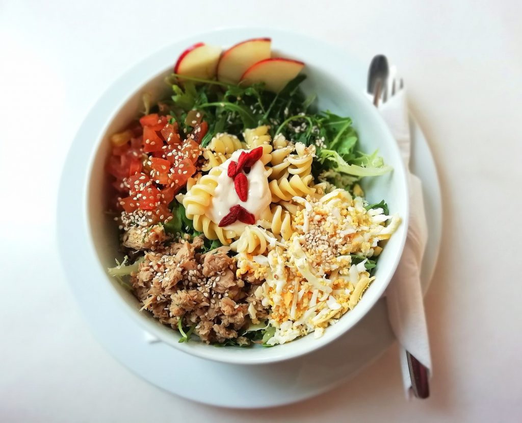 Have a light meal before class