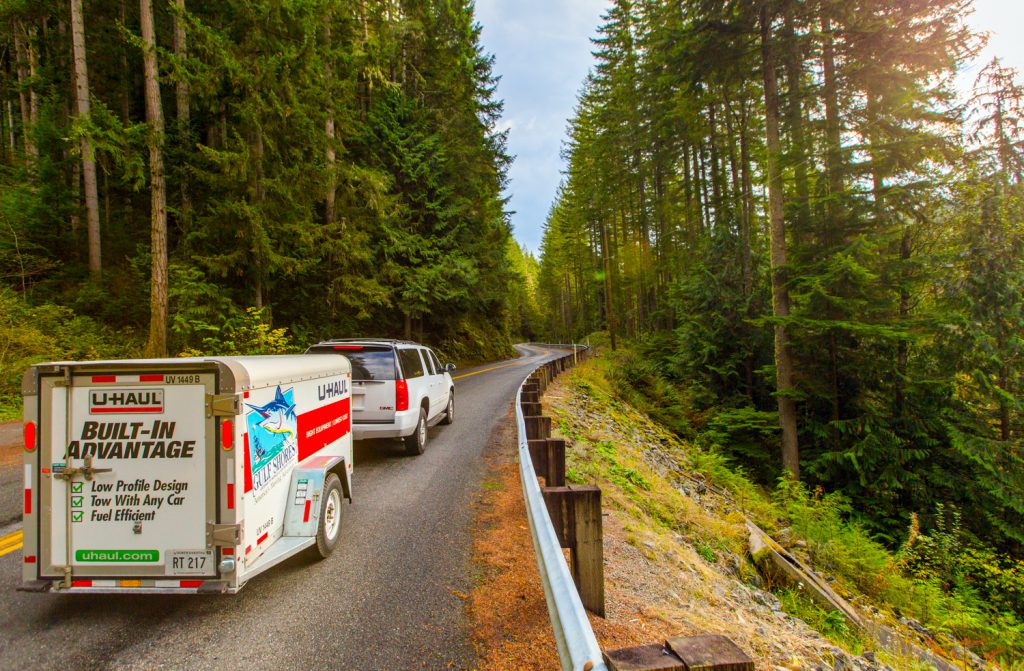 Fully enclosed with lockable doors, the cargo trailers offer protection for your items from the weather and road grime on your cross-country move.