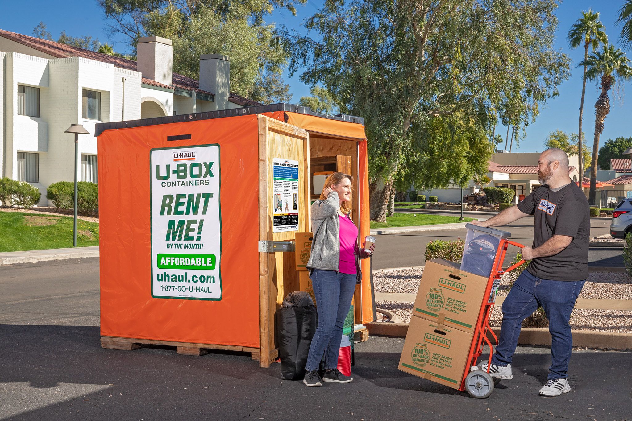 How Much Can You Fit in a UBox Container?