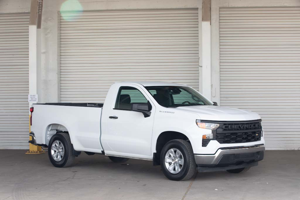 Pickup truck displayed