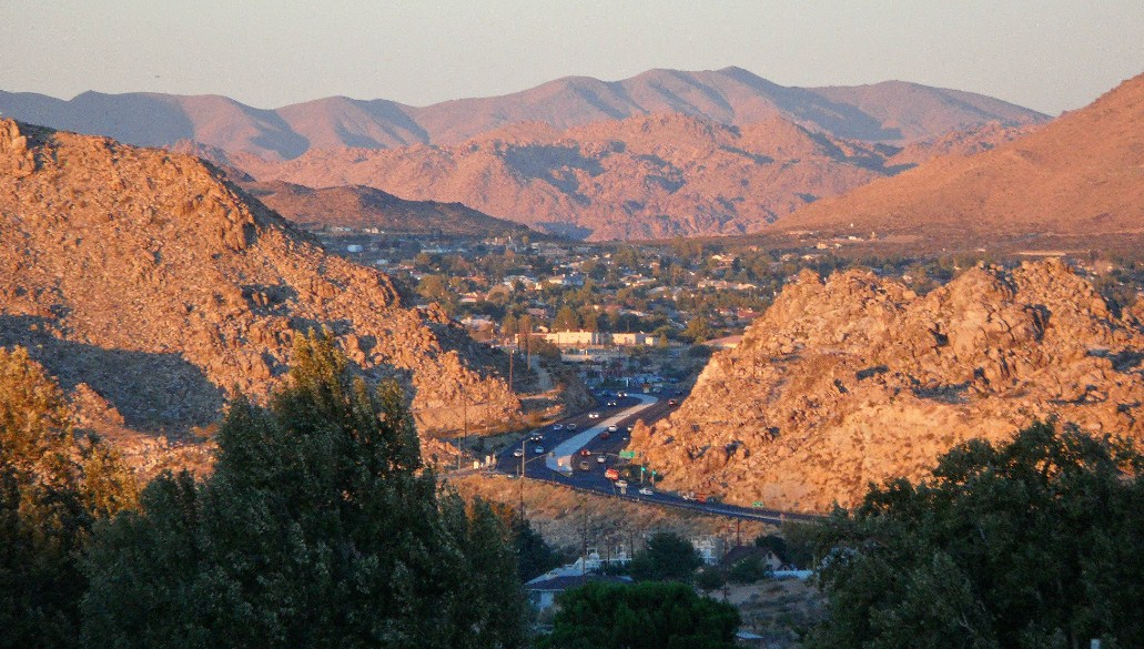 Victorville, California cityscape