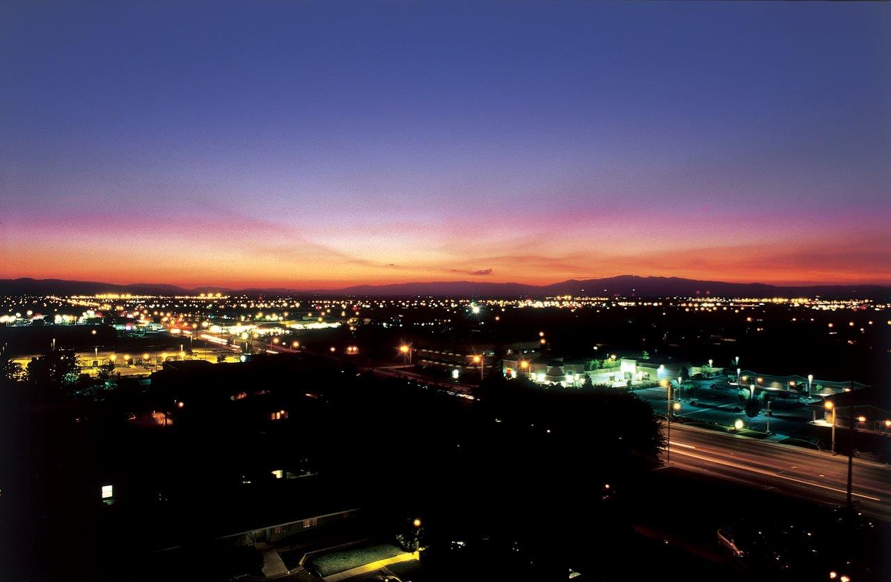 Lancaster, California cityscape