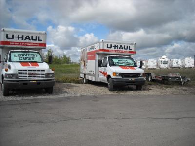 U Haul Moving Truck Rental In Grande Prairie Ab At Mikes Lube And Clean