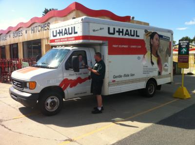 U Haul Moving Truck Rental In Rochester Nh At U Haul Moving Storage Of The Lilac City