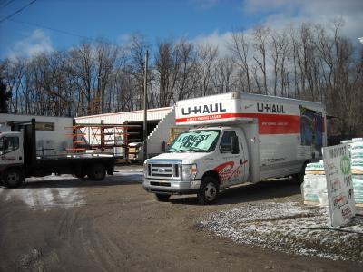 U Haul Moving Truck Rental In Shreve Oh At Steiner Lumber