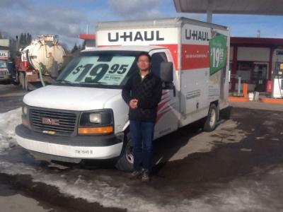 U Haul Moving Truck Rental In Calgary Ab At Ogden Gas Plus