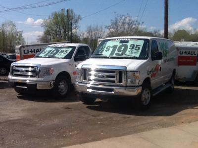 U Haul Moving Truck Rental In Charlotte Nc At Chevron Service Center Inc