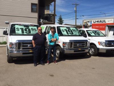 U Haul Moving Truck Rental In Calgary Ab At Kensington Auto