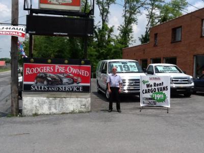 U Haul Moving Truck Rental In Ronceverte Wv At Rodgers Fairlea Equipment