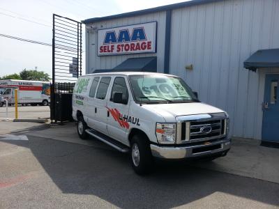 U Haul Moving Truck Rental In Winston Salem Nc At Aaa Storage