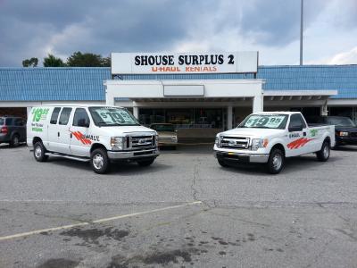 U Haul Moving Truck Rental In Winston Salem Nc At Shouse Surplus 2