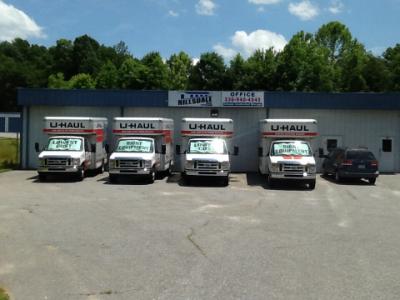 U Haul Moving Truck Rental In Advance Nc At Hillsdale Mini Storage