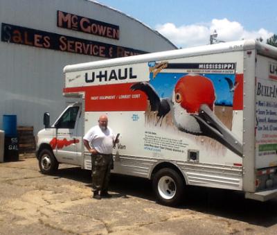 U Haul Moving Truck Rental In Moselle Ms At Mcgowen Chemical Co Inc