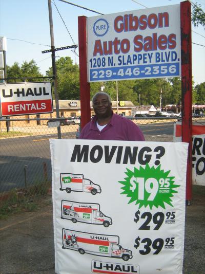 U Haul Moving Truck Rental In Albany Ga At Pure Gibson Auto Sales