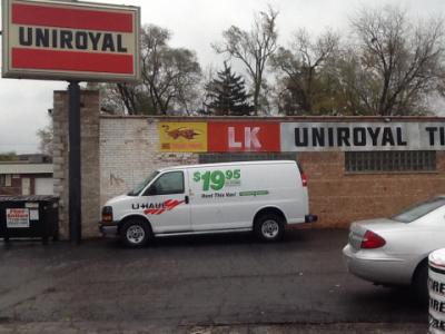 U Haul Moving Truck Rental In Worth Il At L K Tire Tune Up