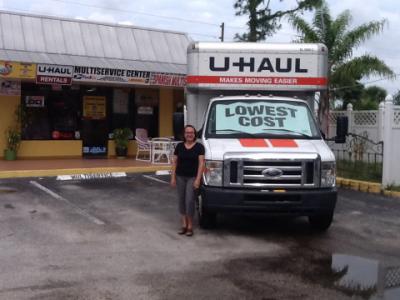 U Haul Moving Truck Rental In Port Saint Lucie Fl At Spanish General Services Center