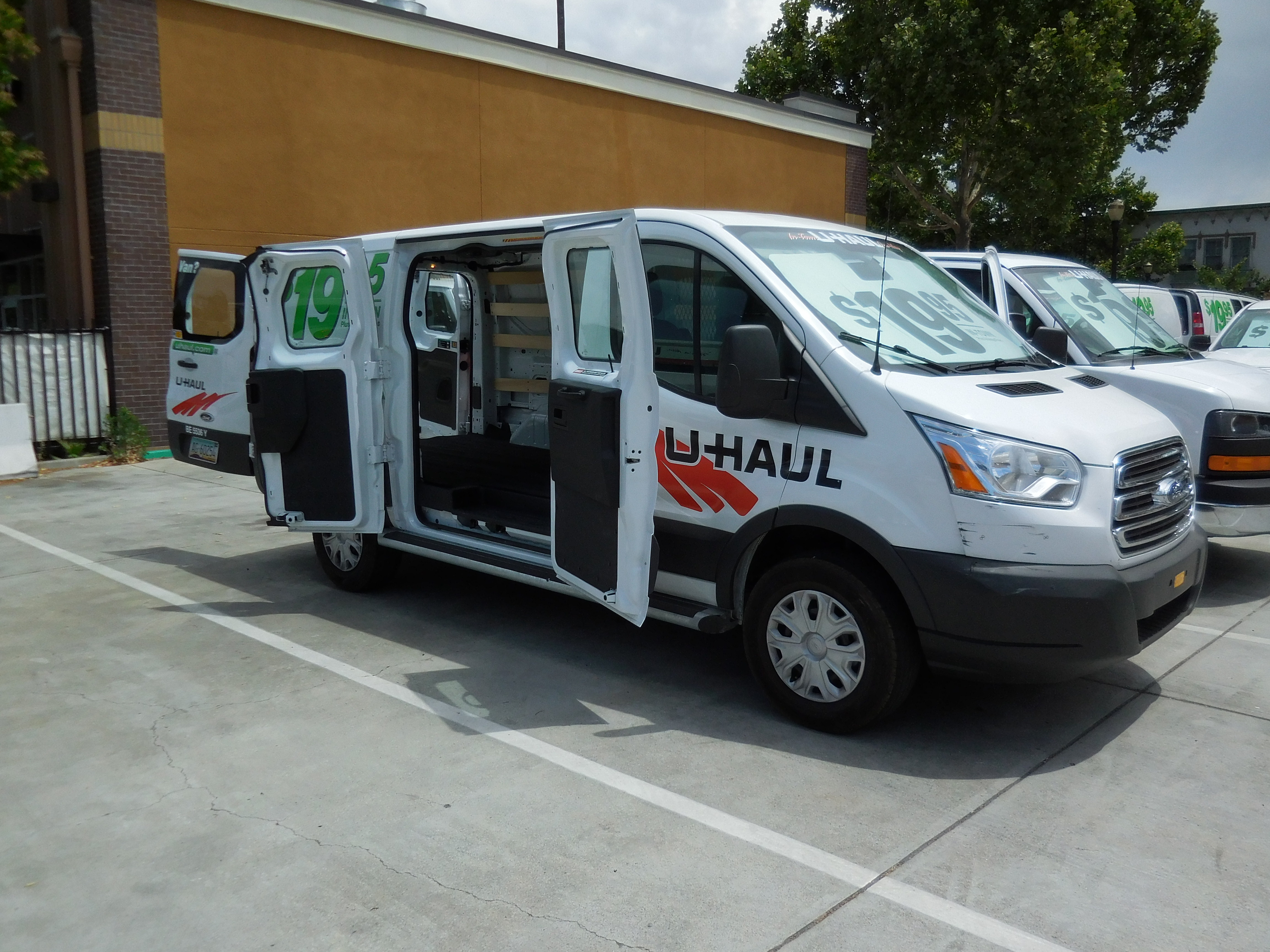 Cargo Van Rental Rent A Van U Haul