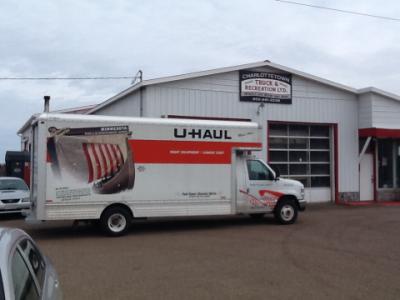 U Haul Moving Truck Rental In Morell Pe At Her Mans Shop