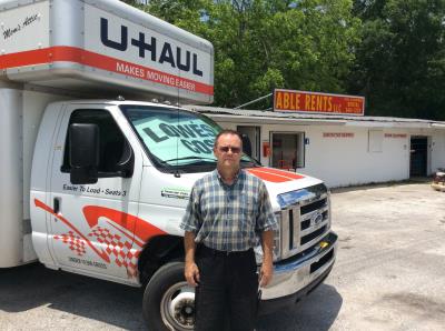 U Haul Moving Truck Rental In Starke Fl At Able Rents Llc