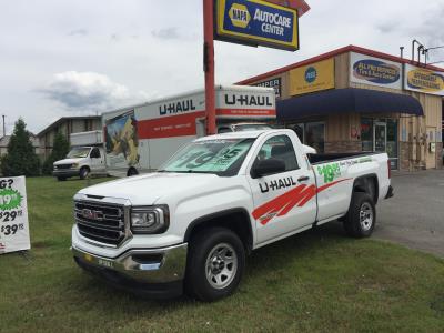 U Haul Moving Truck Rental In Knoxville Tn At All Pro Services Tire Auto Center