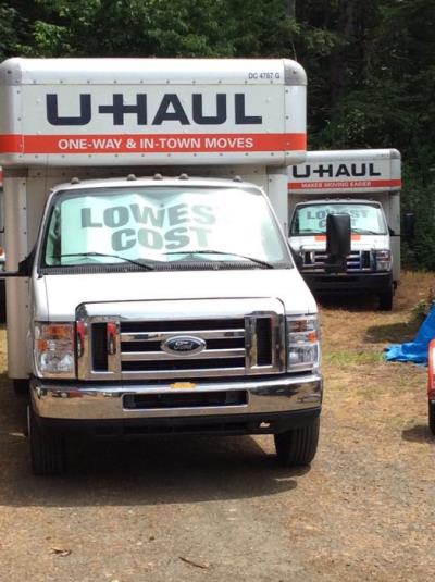 U Haul Moving Truck Rental In Oakville Wa At Auto Sales Unlimited